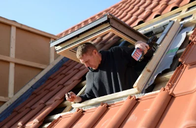 Pose de fenêtres de toit Velux à Nieurlet